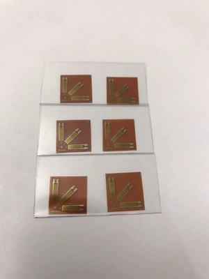Medidores de deformación con dimensiones de 4,7×0,22×0,02 y histeresis a escala completa de ±0,05%