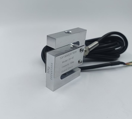 1 ~ 50 kg Celular de carga de aleación de aluminio S-Beam para pesaje preciso IP67 Sensor de medida de deformación de escala de grúa
