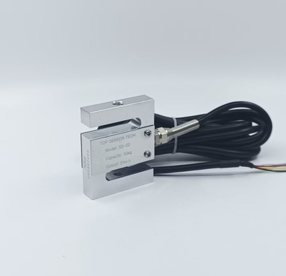 Celular de carga de viga S de aleación de aluminio de 50 kg para una protección IP67 de pesaje preciso