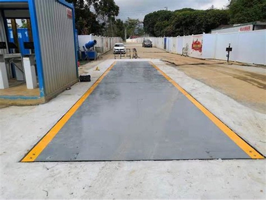 Pesado en movimiento de la placa de flexión de la balanza del camión de carga pesada pesadora en la industria minera