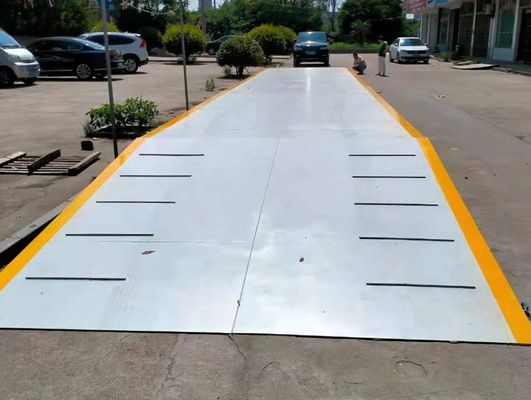 Pesado en movimiento de la placa de flexión de la balanza del camión de carga pesada pesadora en la industria minera