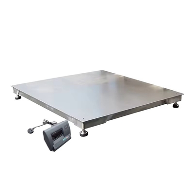 Plataforma inoxidable de la soldadura al acero de la sola de la cubierta escala industrial del piso