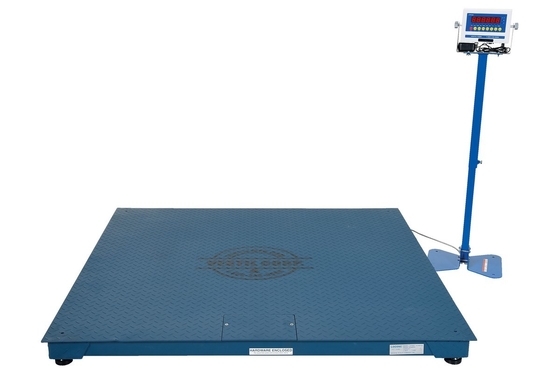 Plataforma inoxidable de la soldadura al acero de la sola de la cubierta escala industrial del piso