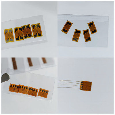 Medición de la tensión de la lámina de corte de medio puente de 350 Ohms serie HA