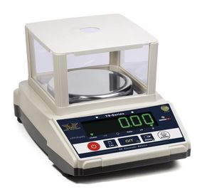 Escala experimental de alta precisión con legibilidad de 0.01g y conexión de interfaz RS-232C
