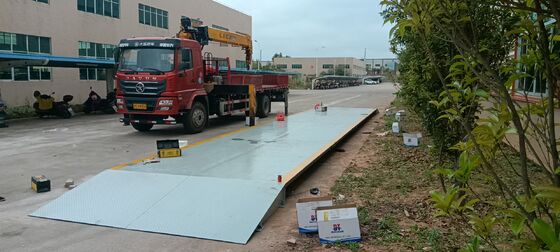 Básculas subterráneas para camiones pesados ​​puente de 100t